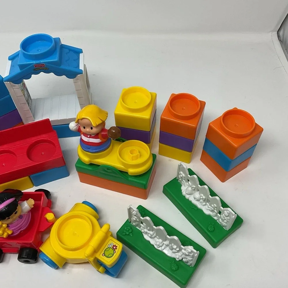 Fisher Price Little People Builders Build N Fun Playground Box Target Toy Blocks